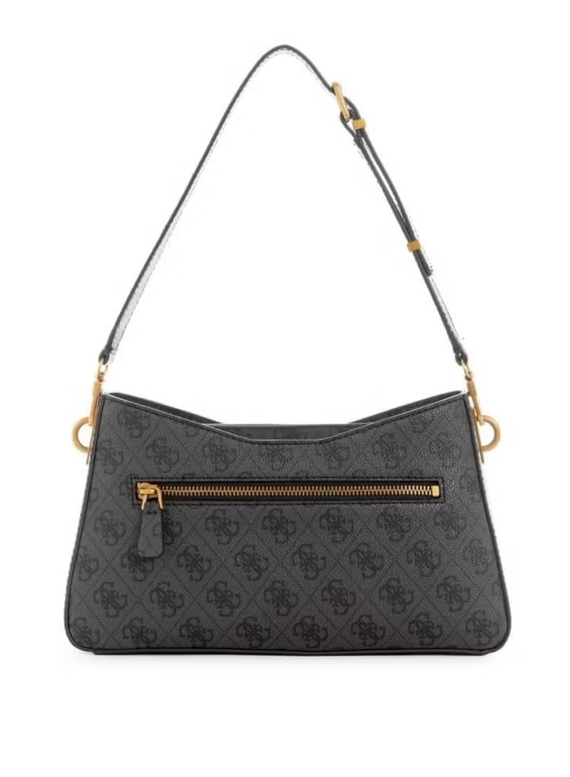 GUESS -Quilted Flap Crossbody Bag with Chain Strap and Iconic Logo
