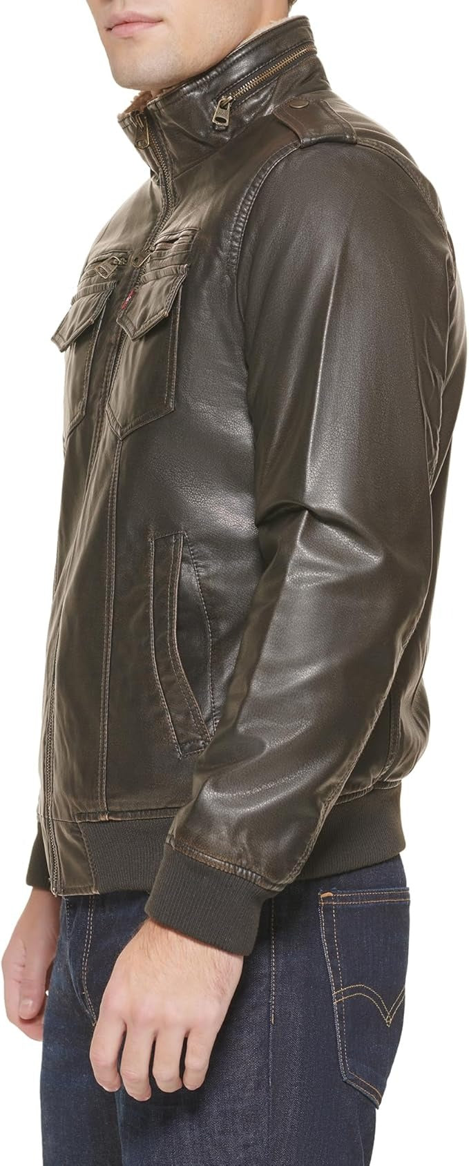 Levi’s - Military Bomber Jacket - Dark Brown