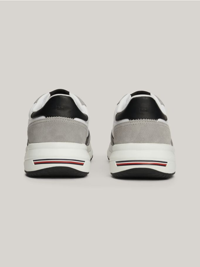 Tommy Hilfiger - Suede Mixed Texture Trainers