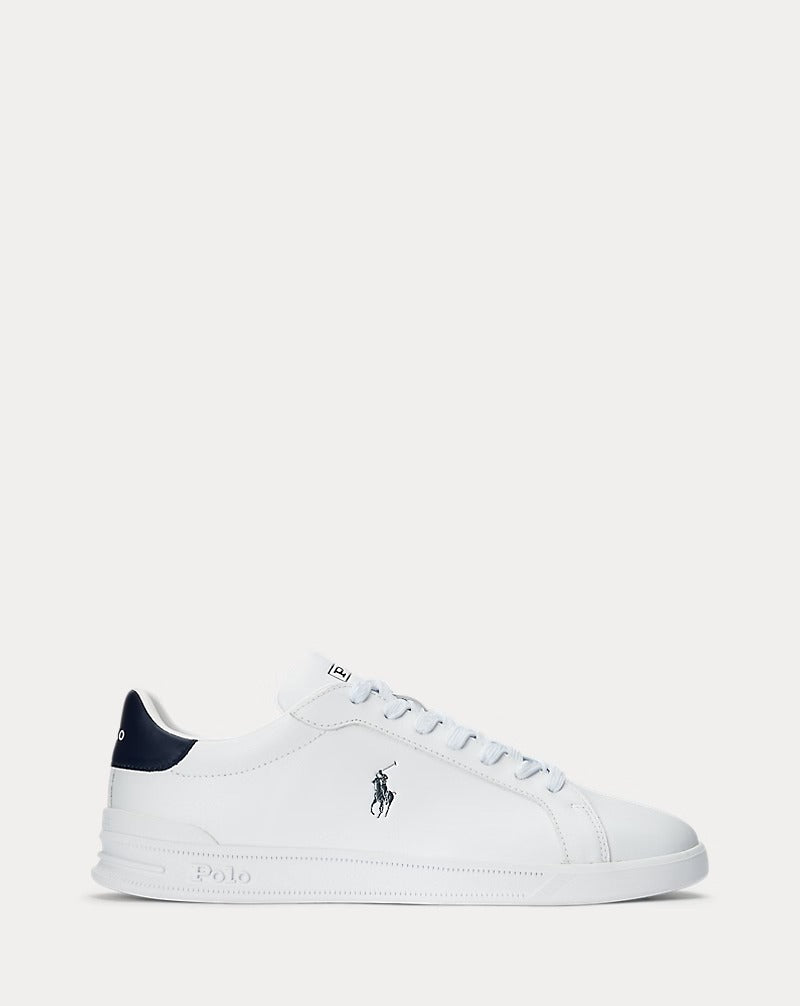 Heritage Court II Leather Trainer Save to Wishlist Polo Sport - Ralph Lauren