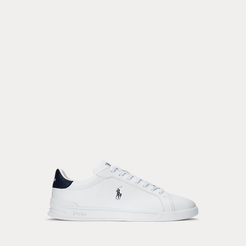 Heritage Court II Leather Trainer Save to Wishlist Polo Sport - Ralph Lauren
