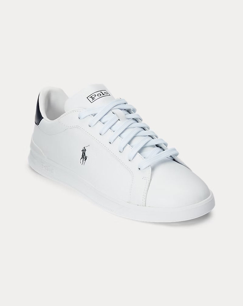 Heritage Court II Leather Trainer Save to Wishlist Polo Sport - Ralph Lauren