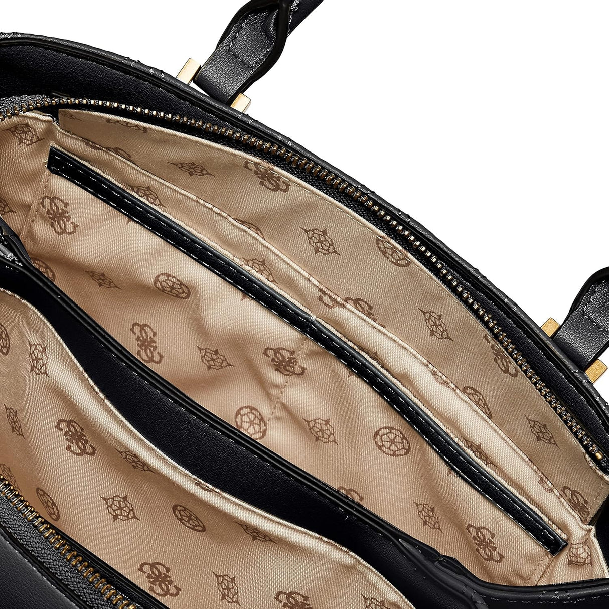 Guess Womens Triana 3 Compartment Satchel Satchel Bag