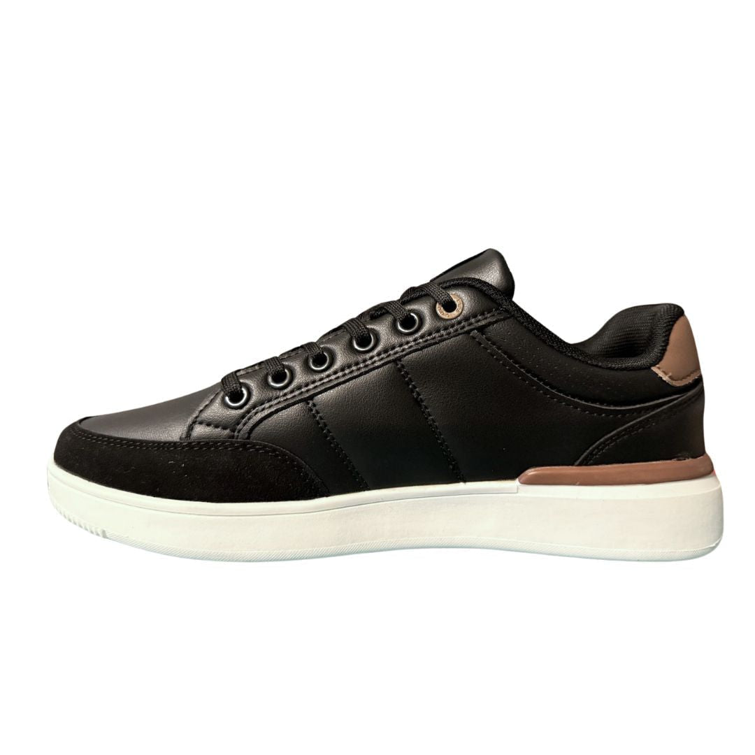 Lee Cooper Lace-Up Sneakers Men LC807130M-BLK