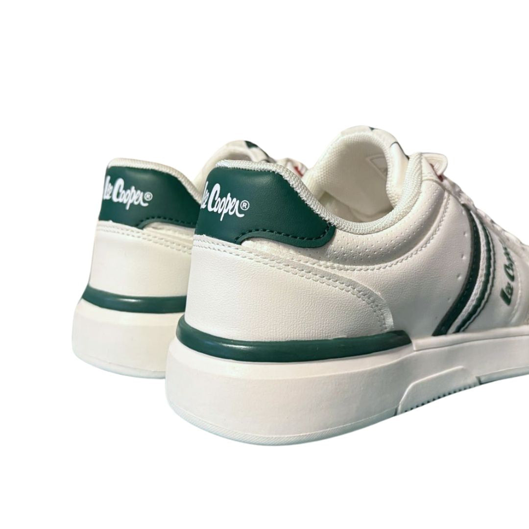 Lee Cooper Lace-Up Sneakers Men LC807130M-WHT