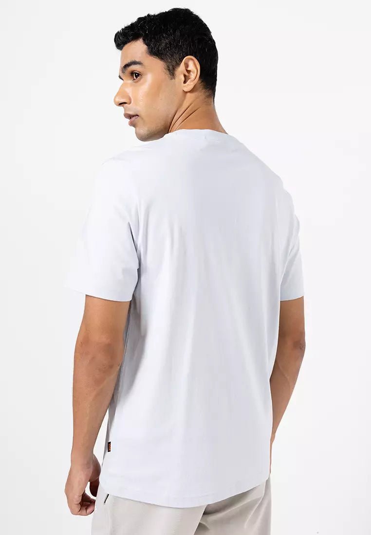 BOSS logo art work T_shirt