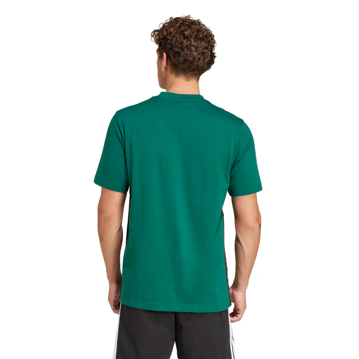 adidas Men's Essential Three Stripes Single Jersey Tee T-Shirt