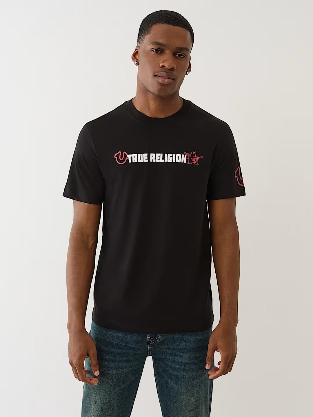 True Religion true buddha tee regular fit _ Black