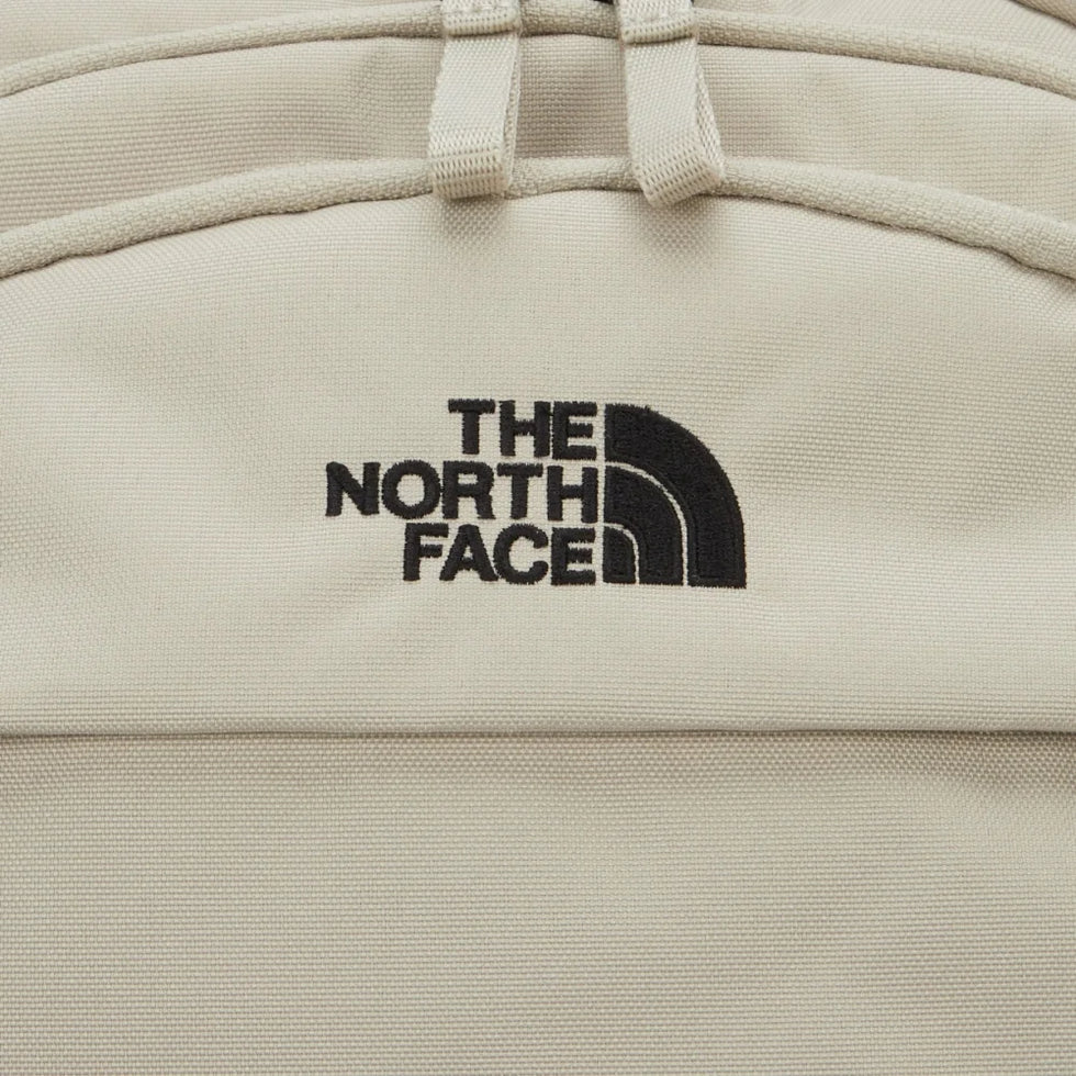 The North Face Dual Beige Backpack with Multi-Compartments
