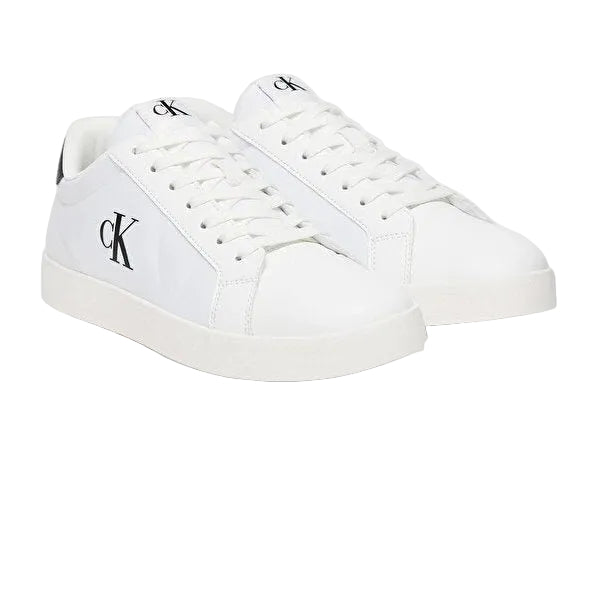 Calvin Klein Men This is a pair of Calvin Klein 3 Cupsole PU sneakers _ White