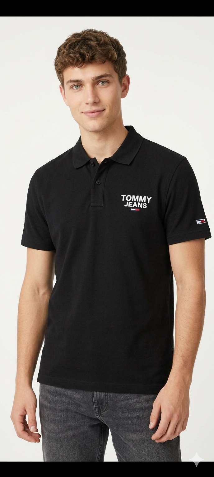 Tommy jeans REG WASHED JERSEY POLO