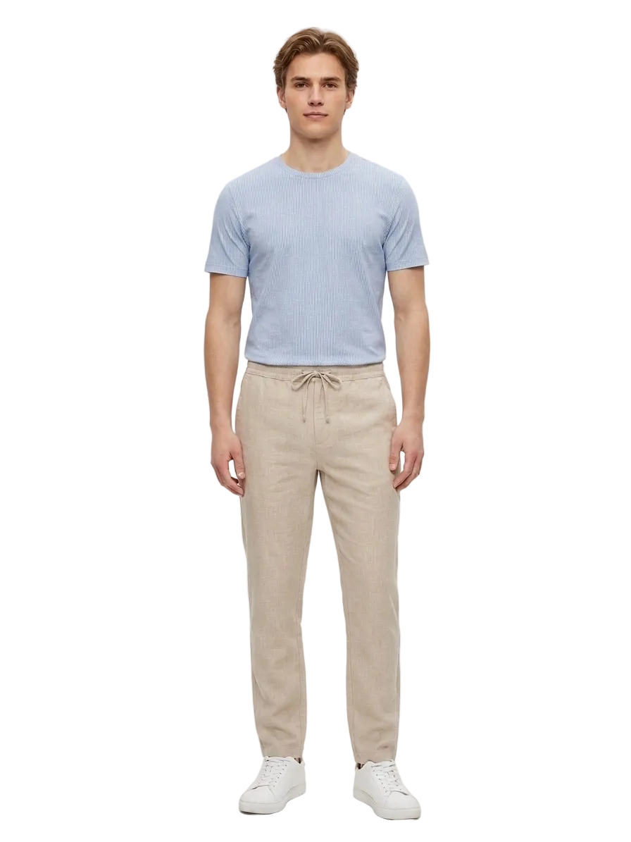 Zara Men's FLOWING LINEN Pant