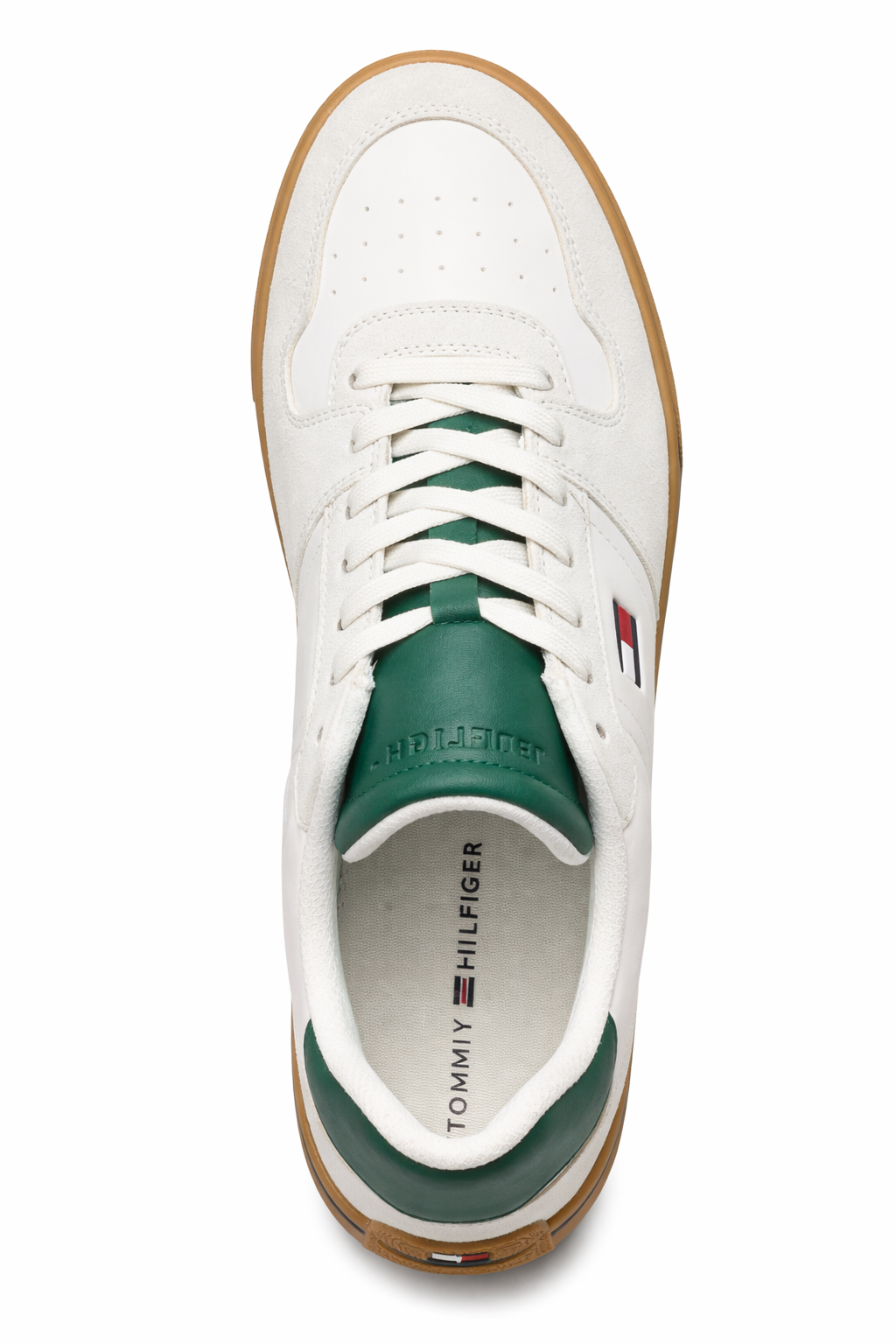 Tommy Hilfiger low-top sneakers featuring a leather