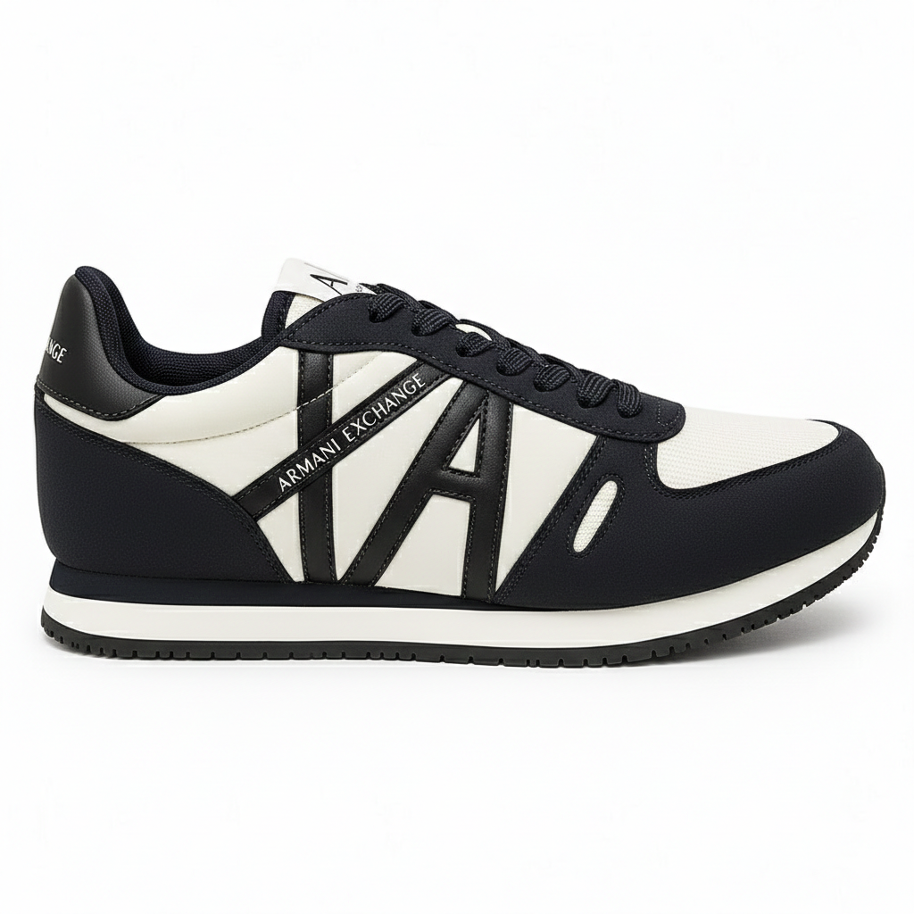 Armani Exchange Men’s Monochrome A|X Signature Runner