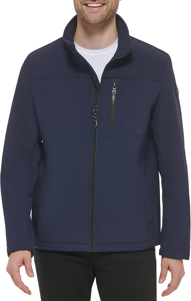 Calvin Klein Men Jacket – Navy blue