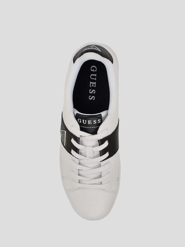 Shoes Guess White largot low-top sneakers Women