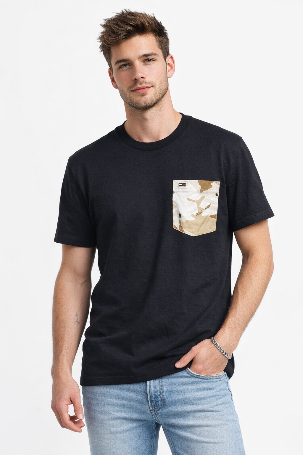 Tommy jeans pocket round t-shirt