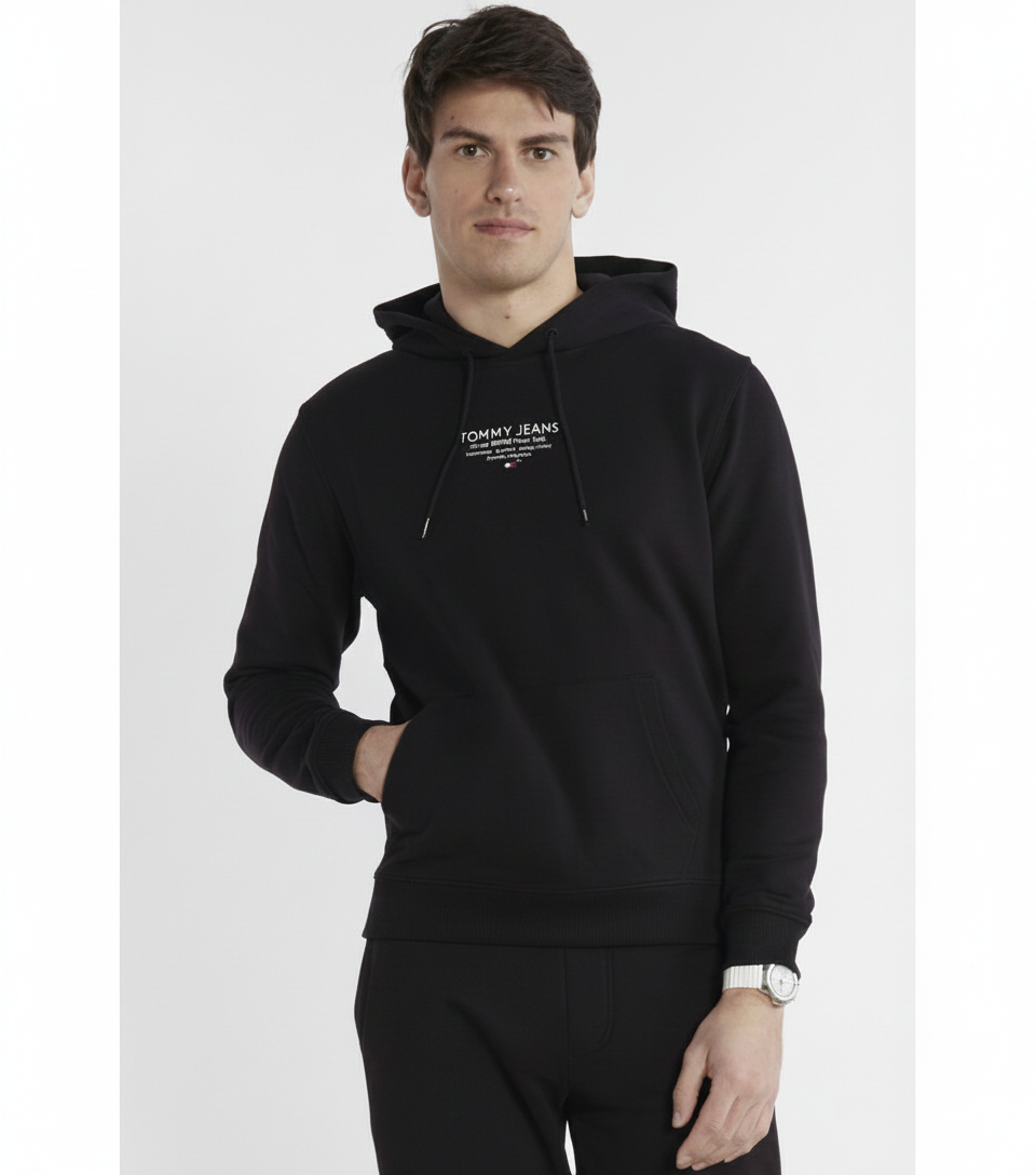 Tommy jeans Hoodie Men _ Black