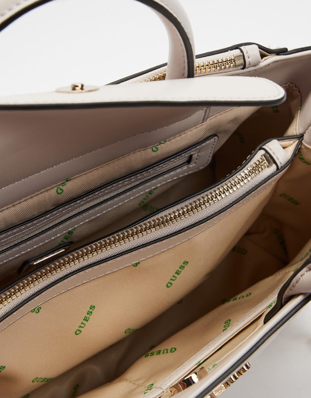 Guess Signature Logo Structured Bag