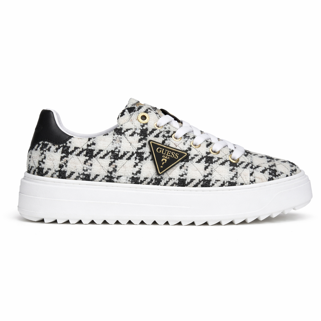 Shoes Guess DENESA sneakers with glitter yarn Women