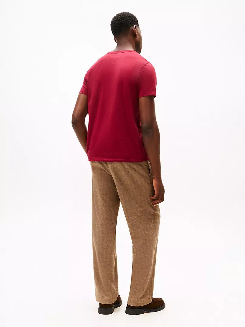 Short Sleeve T-Shirt Tommy Hilfiger regular fit _ Burgundy