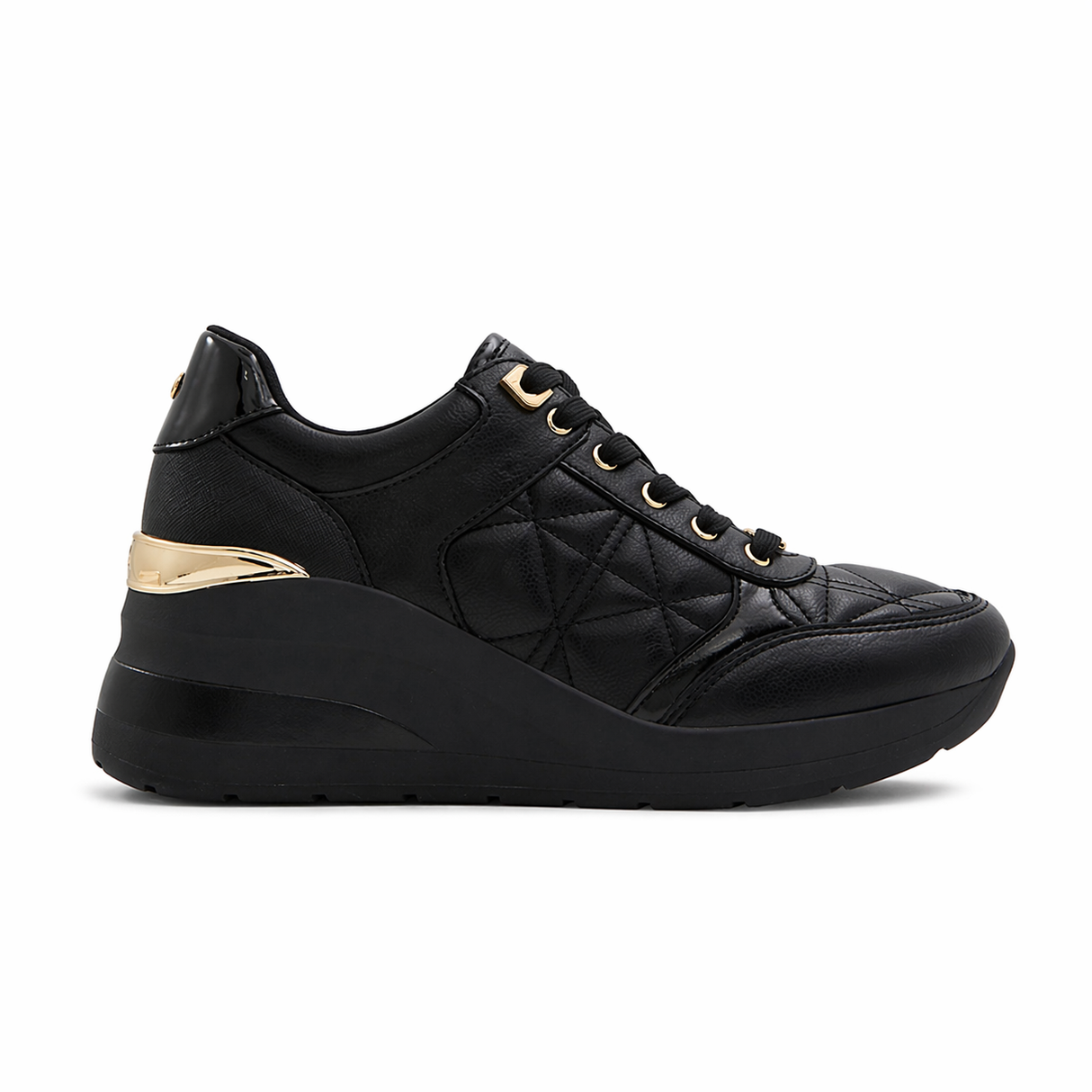 Aldo ICONISTEP Quilted Lace-Up Sneakers women's shoes