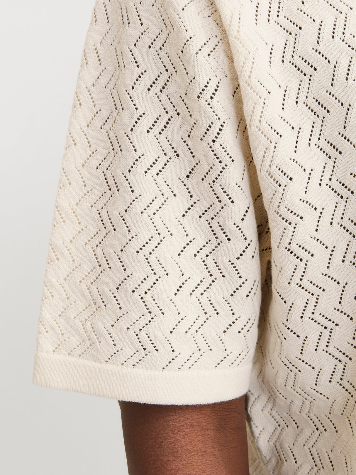 MNG Structured Knitted shirt polo
