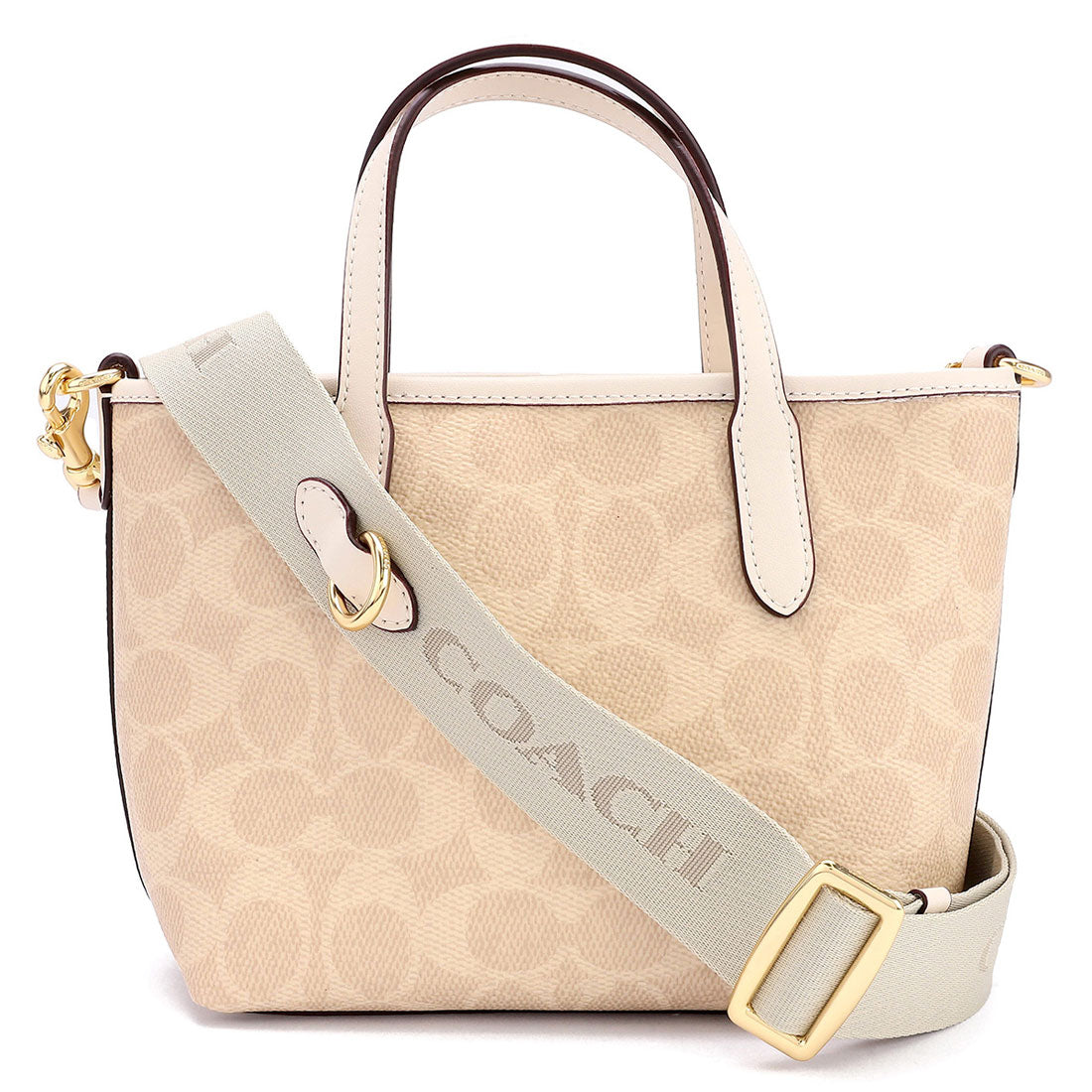 COACH Canvas City Mini Tote Women Bag
