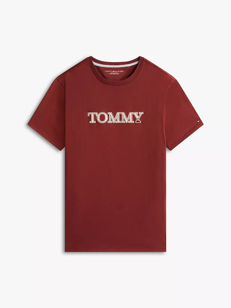 Tommy Graphic Logo T-Shirt regular fit _ Burgundy