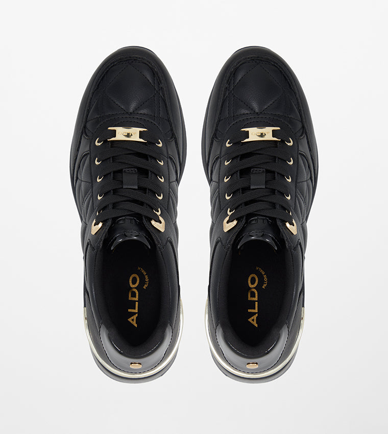 Aldo ICONISTEP Quilted Lace-Up Sneakers women's shoes