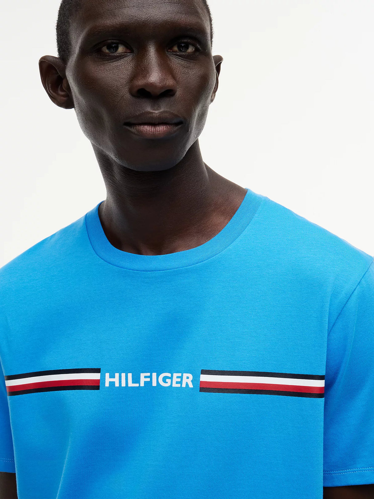 Tommy Hilfiger logo and stripe T_shirt Regular Fit