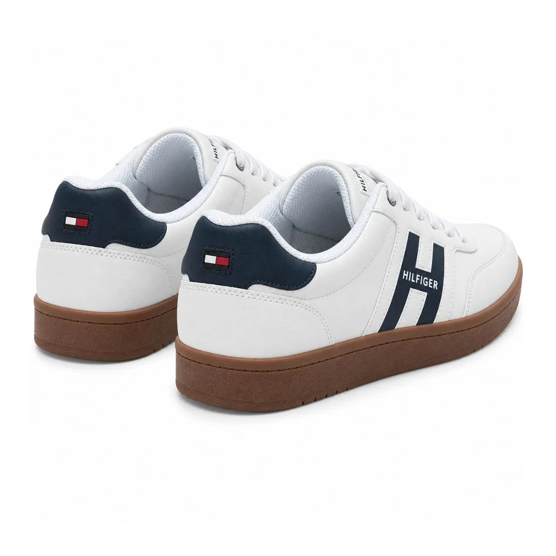 Tommy Hilfiger Lasona Men's Casual Sneakers – White & Navy