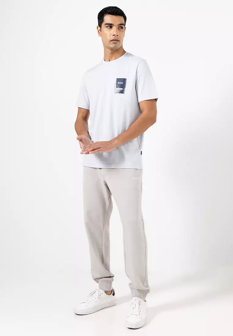 BOSS logo art work T_shirt