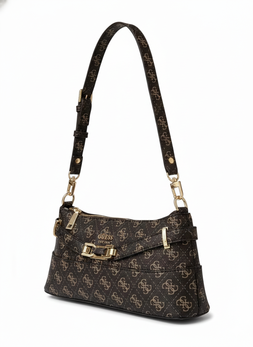 Guess Premium Lock Detail Handbag