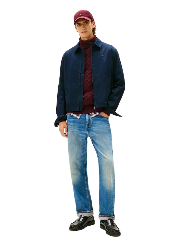 TOMMY HILFIGER Classic Ivy Lightweight Men Jacket _ Navy