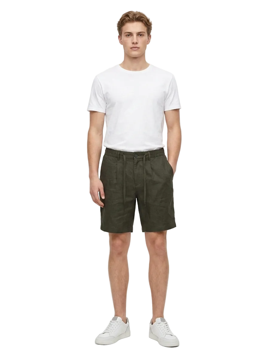 Massimo Dutti Linen Men Short
