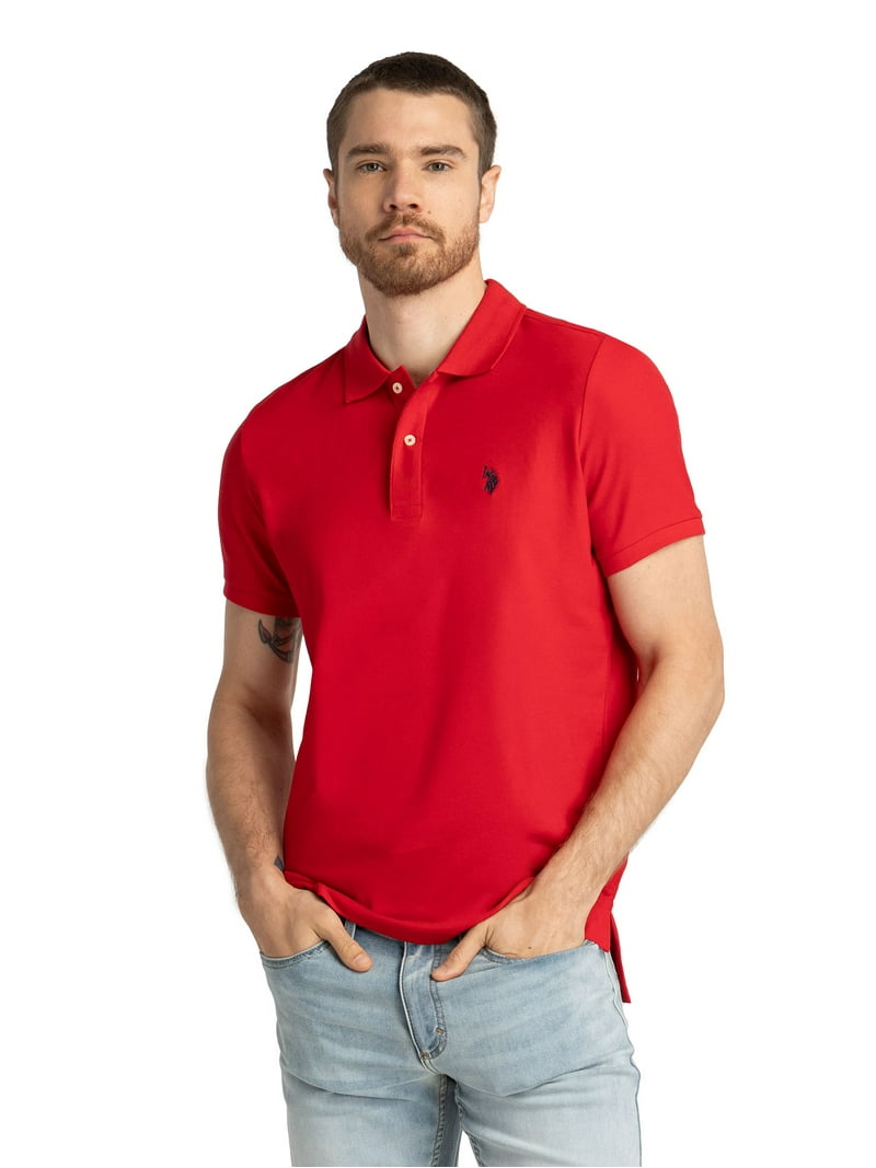 U.s polo Assan Pique men's T_shirt