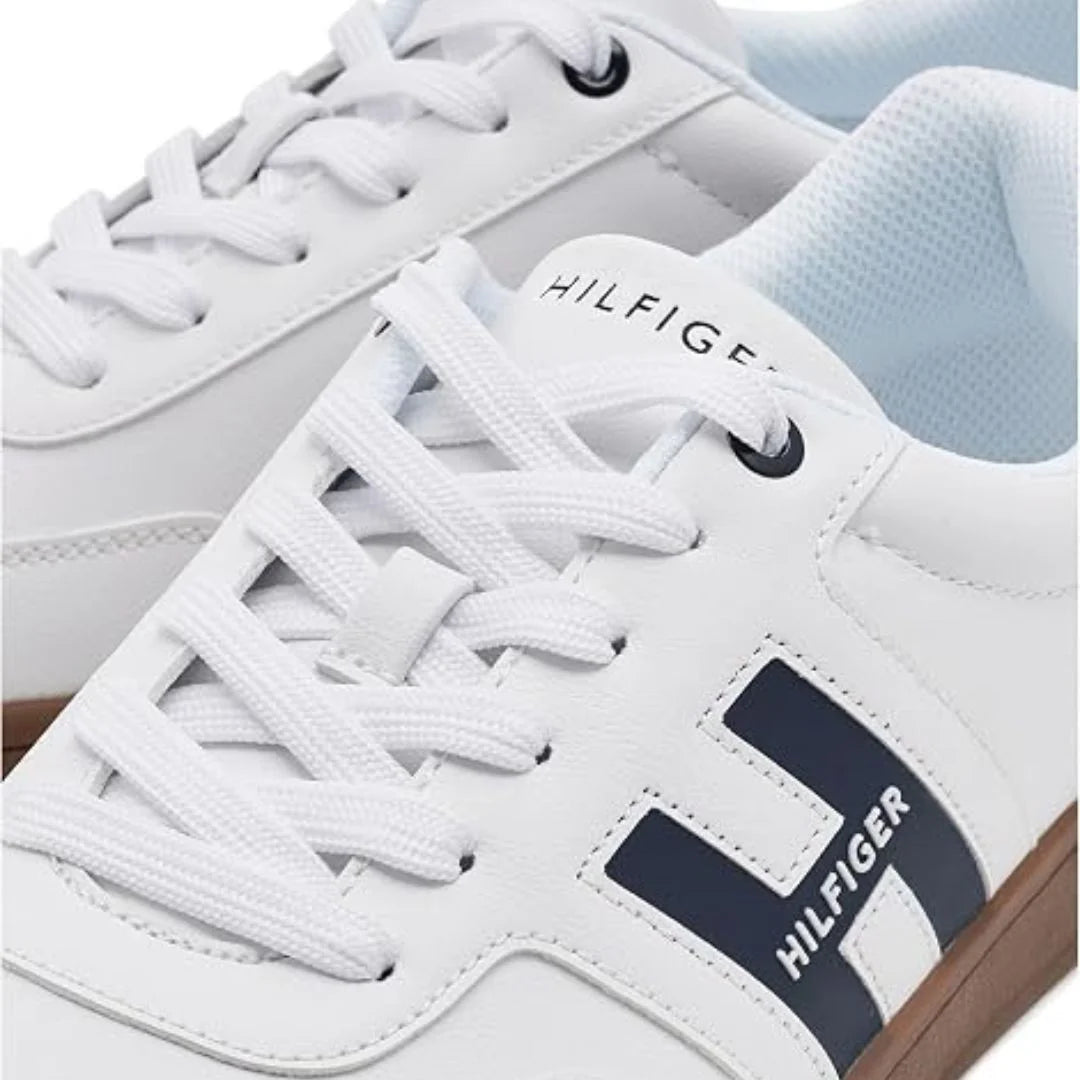Tommy Hilfiger Lasona Men's Casual Sneakers – White & Navy