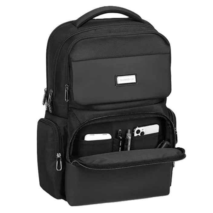 SAMSONITE Fabric Laptop Bag Backpack _ Black