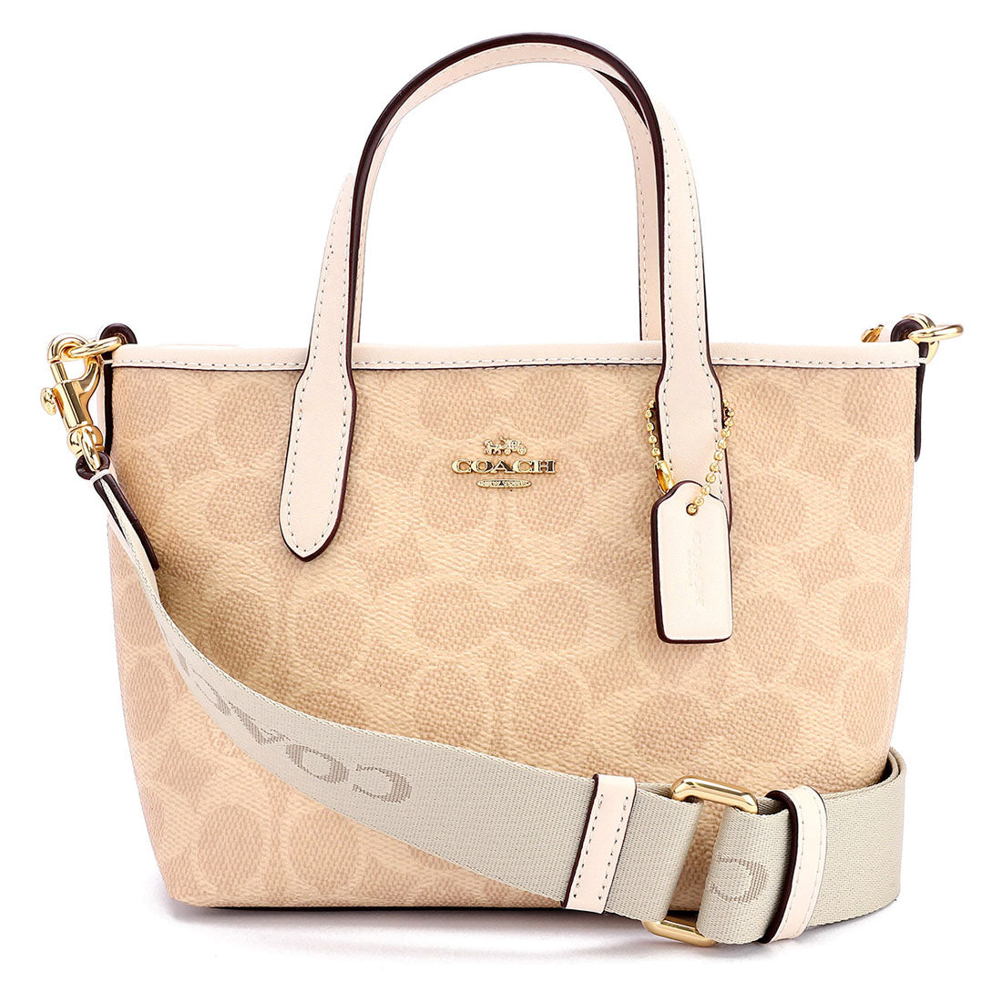 COACH Canvas City Mini Tote Women Bag