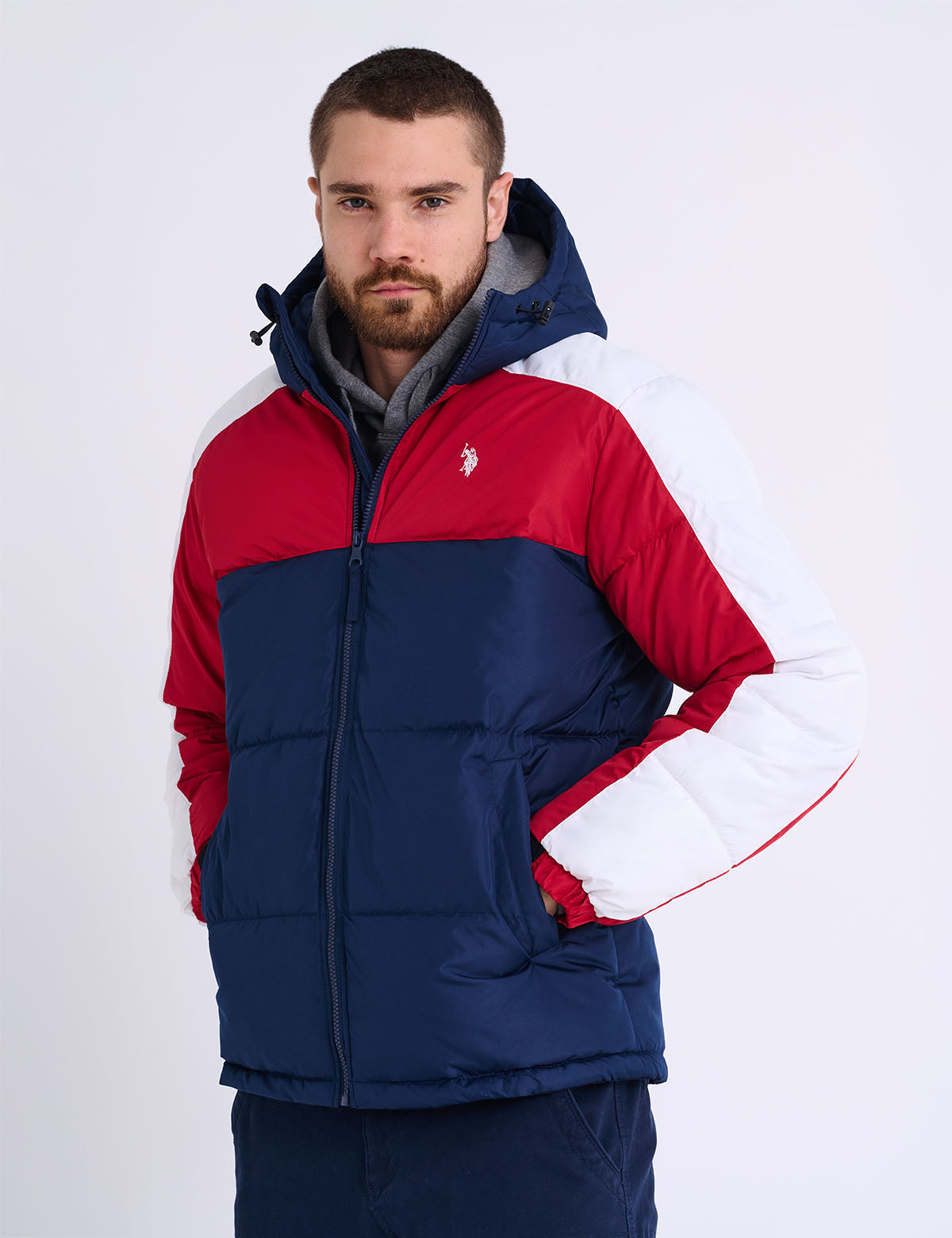 U.S.polo jacketcolor