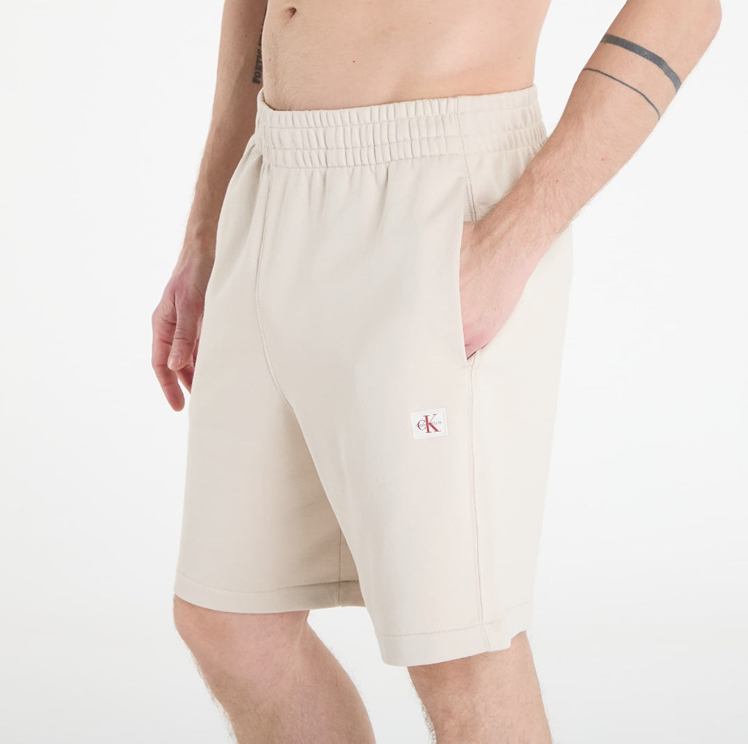 Calvin klein terry badge short