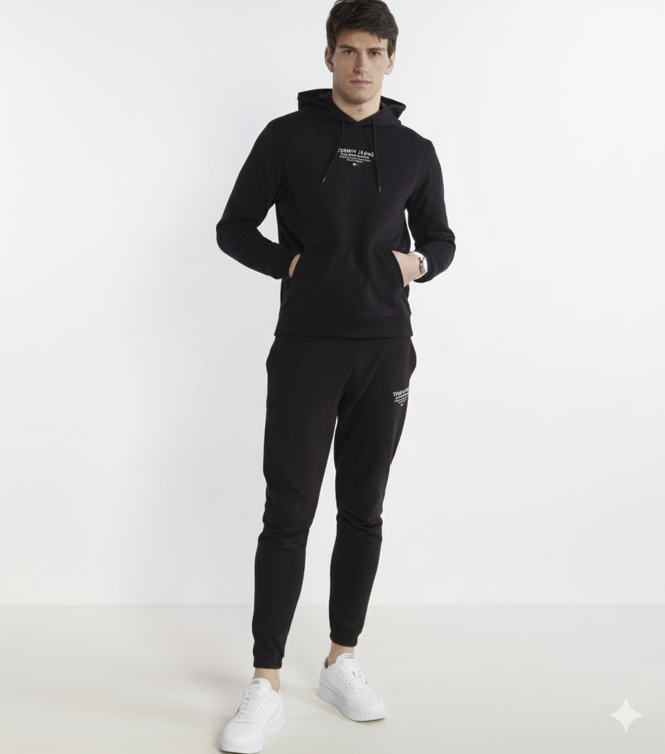 Tommy jeans Hoodie Men _ Black
