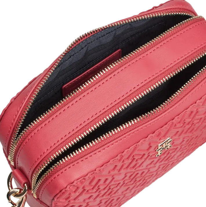 Tommy Hilfiger Women Camera Crossbody Bag Teaberry Pink