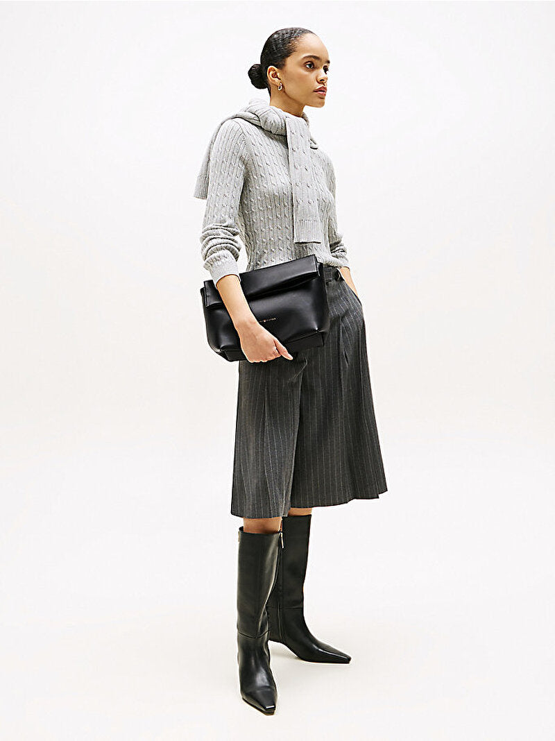 Tommy jeanslogotape med crossbody bag