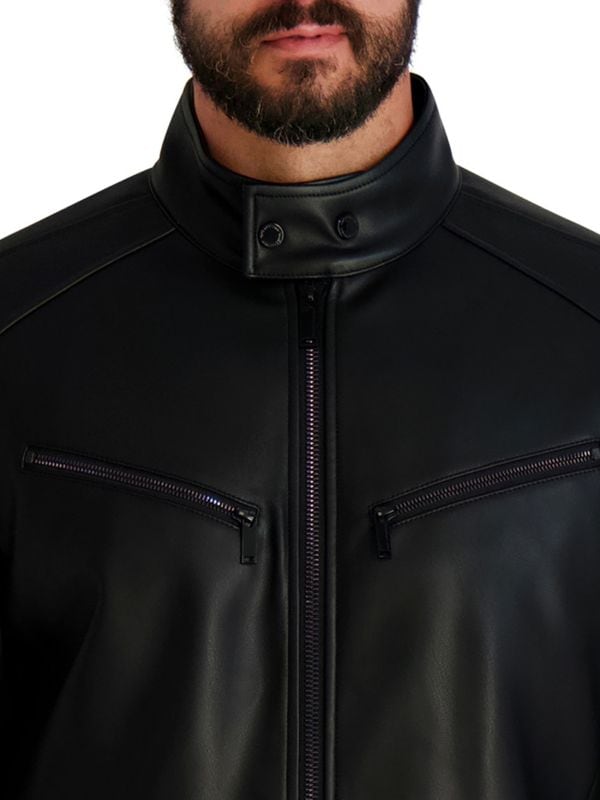 KARL LAGERFELD faux leather Men Jacket