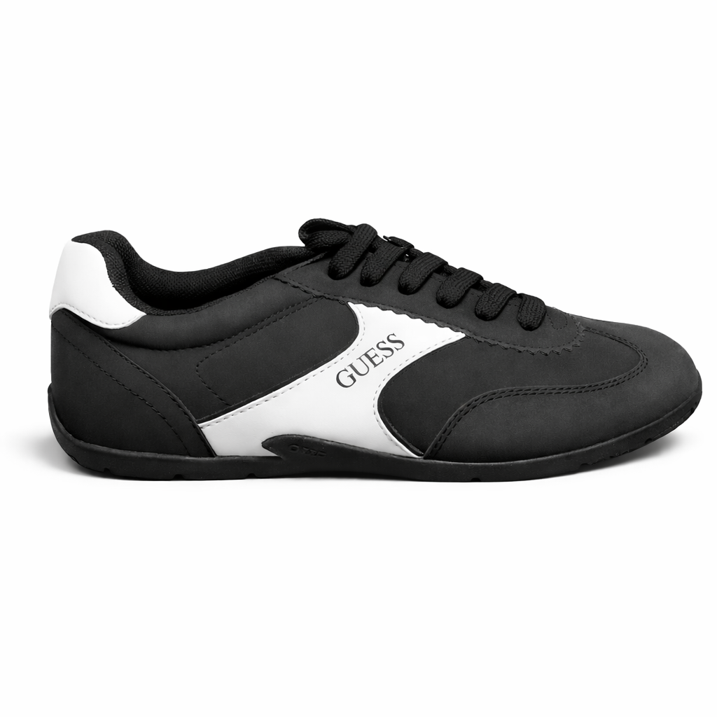 Shoes Guess Casual Low-Top Sneakers – Black & White women