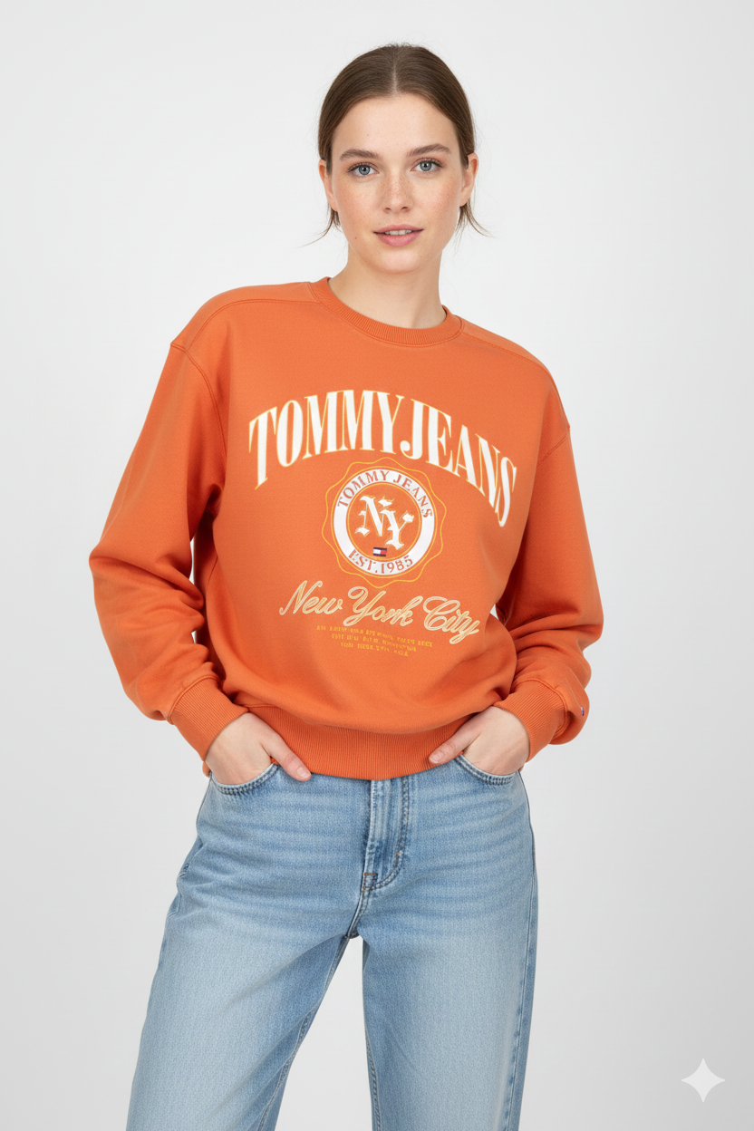 Tommy Jeans Women’s New York City Crewneck Sweater