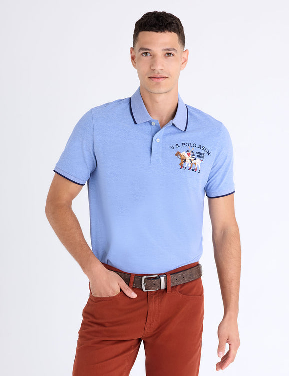U.S POLO ASSN embroidered logo. Men T-Shirt