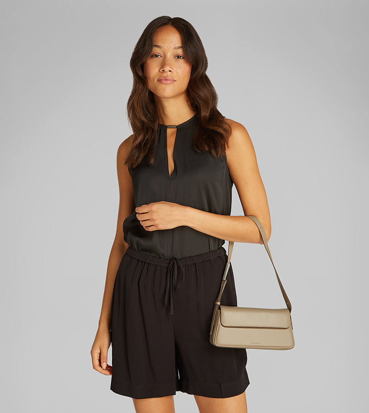 Calvin klein logo detail shoulder bag